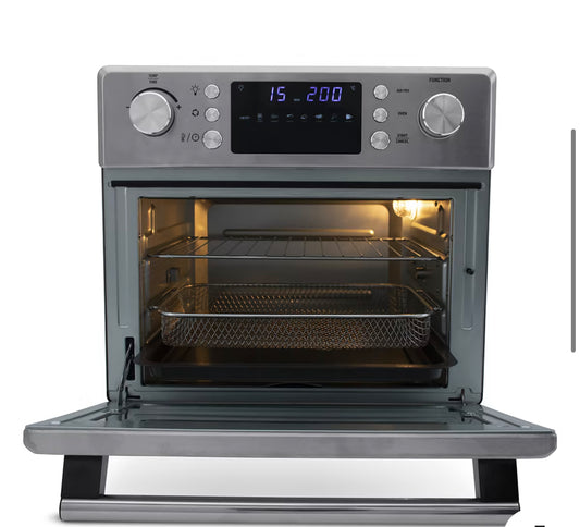 JULY GIVEAWAY! WIN A BRAND NEW SILVER 25L AIR FRYER & OVEN