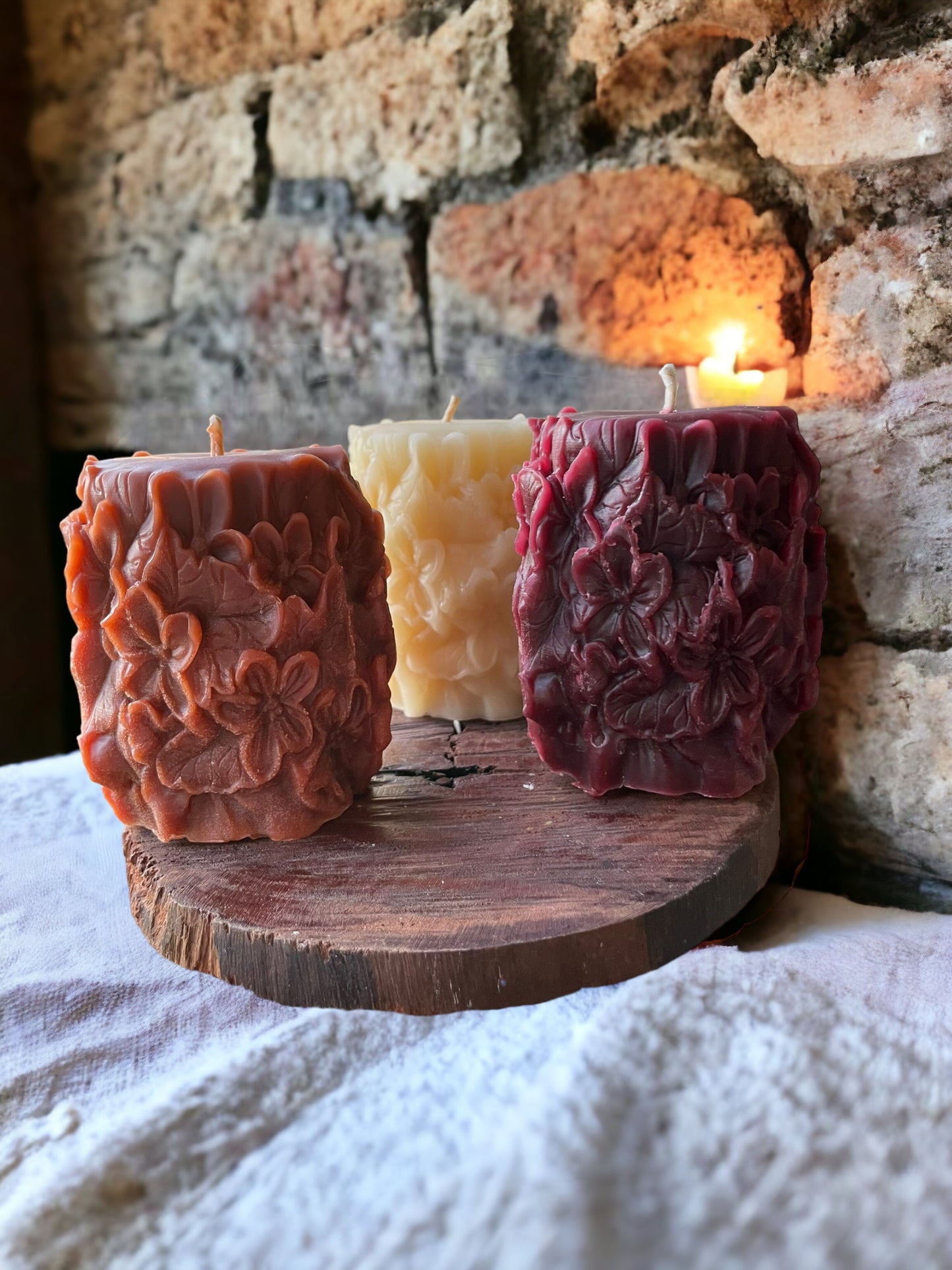 Ivy Piller candle