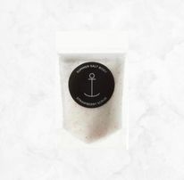 Mini strawberry salt scrub
