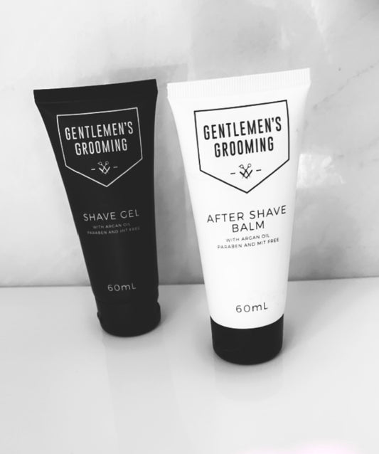 Shave gel & after shave balm