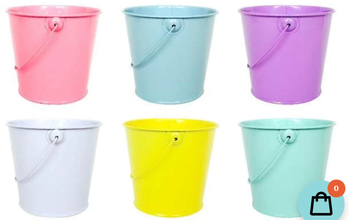 Personalised Easter buckets